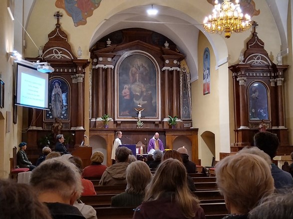 Misa zahvalnica na kraju korizmenog molitvenog bdijenja 40 dana za život 
